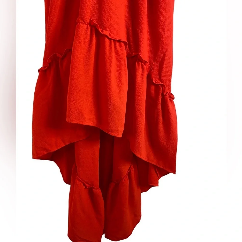 Flying Tomato Red High Dress - Picture 4 of 9